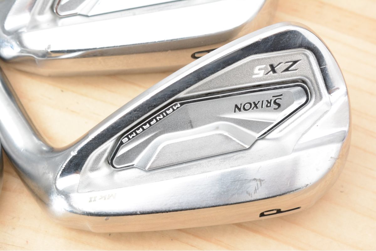 飛距離×操作性◎】ダンロップ SRIXON ZX5 MKⅡ アイアンセット 6～P 5