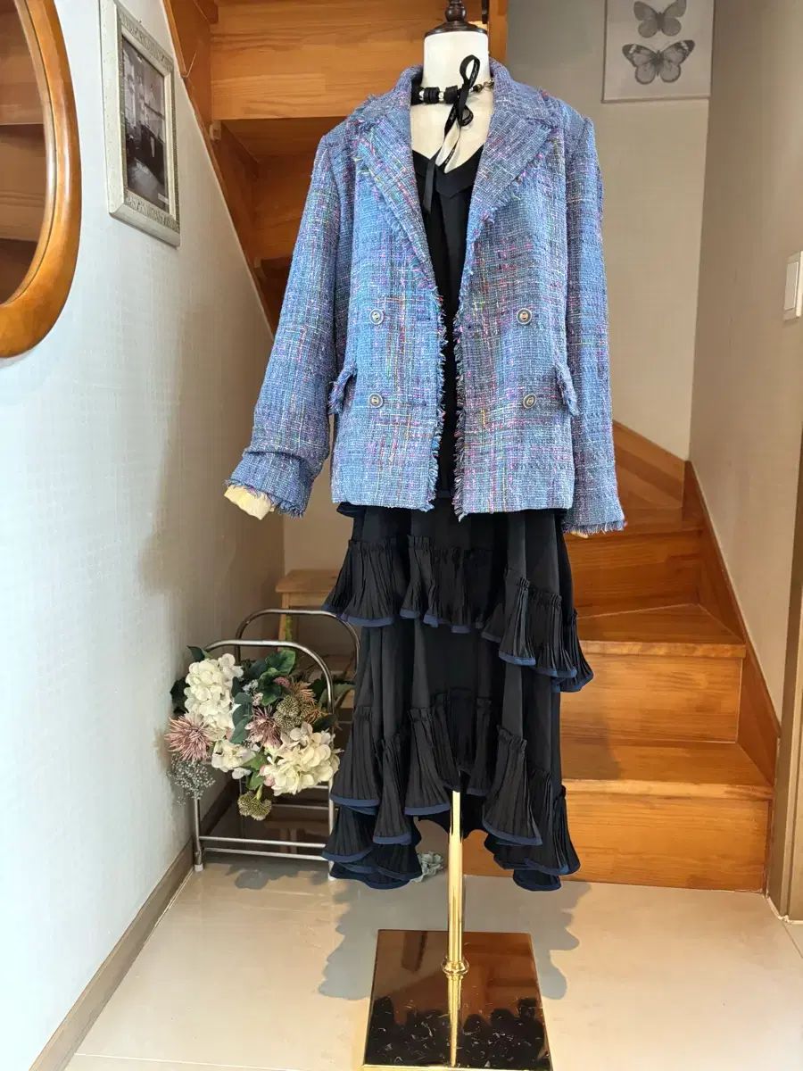 ツイード ジャケット laurel