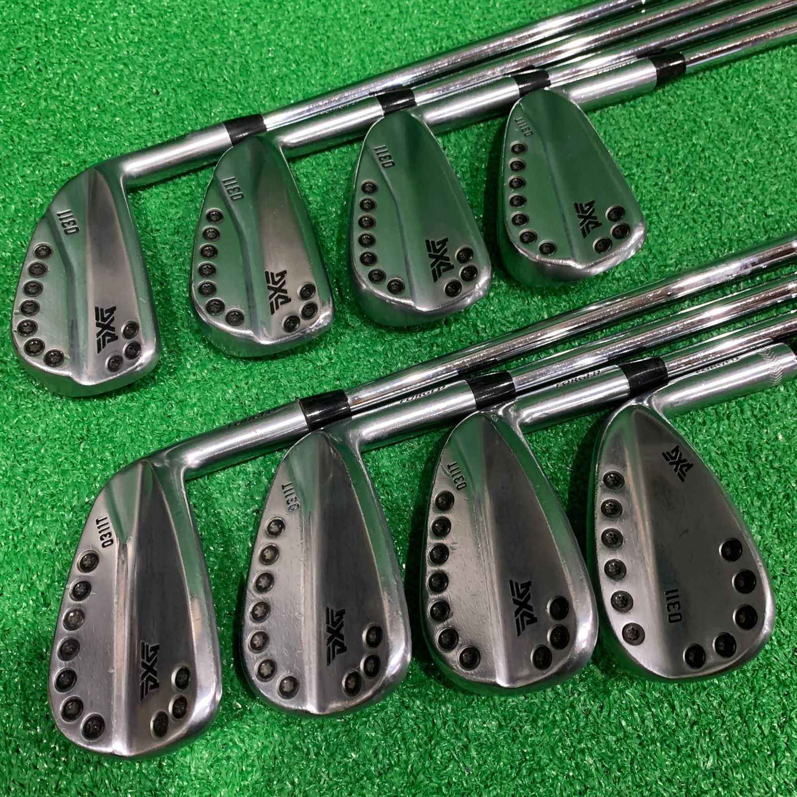 ◆◆PXG 0311 GEN3アイアン 4-9.W.52度 8本セット KBS TOUR 120 S (4-6.52度0311,7-W0311T)： C000626-001◆◆