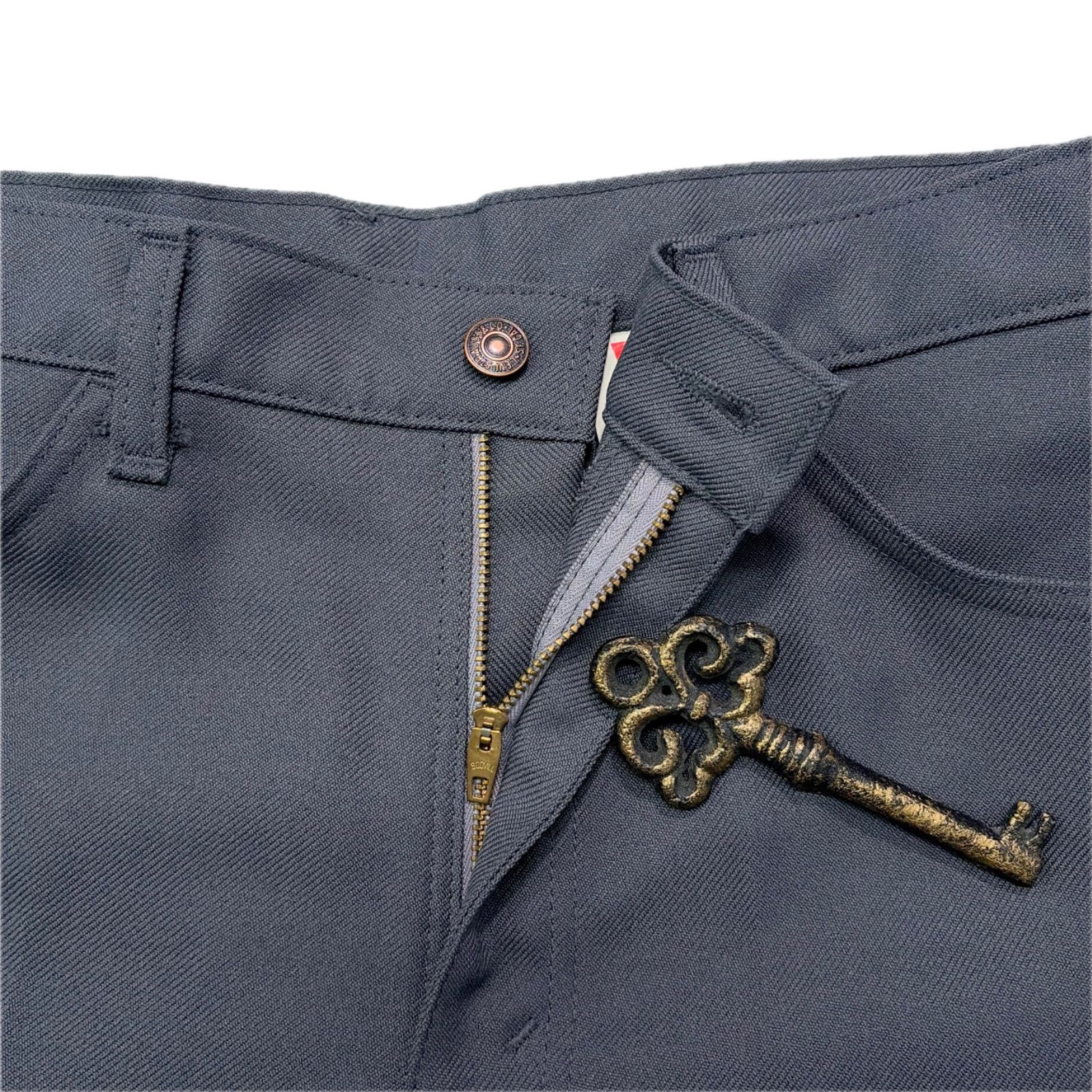 90s LEVIS リーバイス 517 USA製 スタプレ ブーツカット パンツ グレー