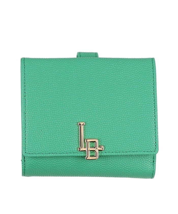 新品 [ランバン オン ブルー] エルヴィー 内BOX財布 グリーン F