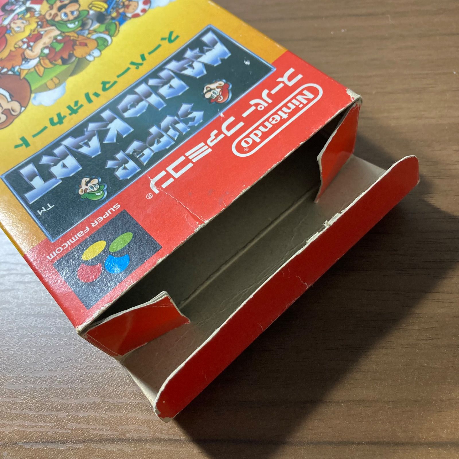 スーパーマリオカート スーパーファミコン ソフト 箱付き 説明書付き 3