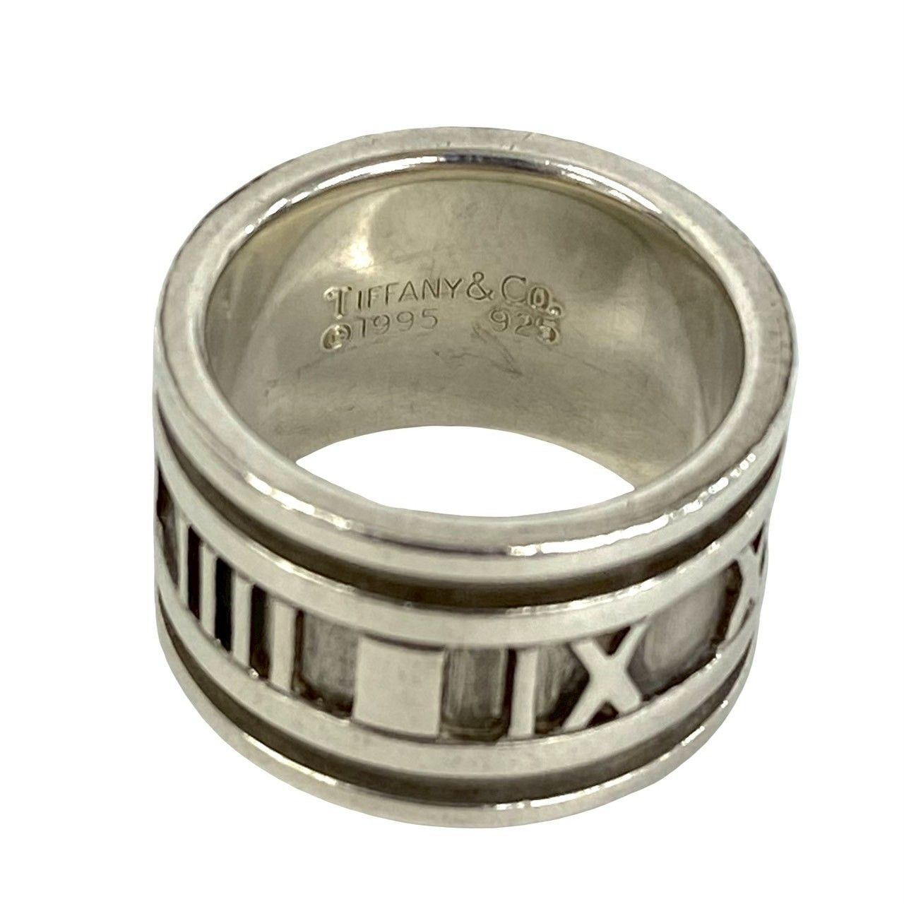 極 美品 箱付き TIFFANY&Co. ティファニー ワイド アトラス リング