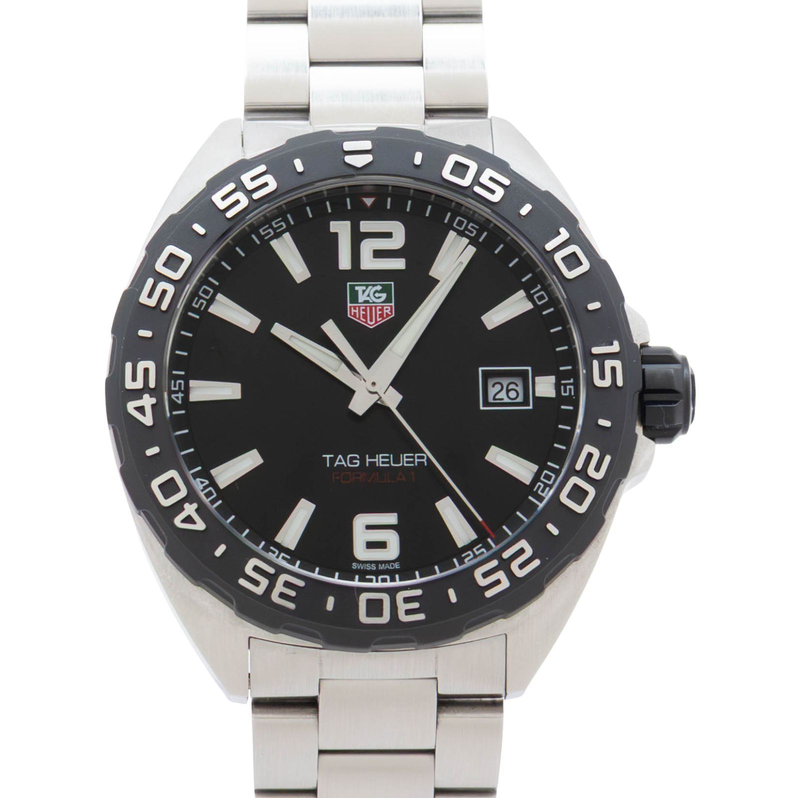 【箱・保証書付き】 タグホイヤー TAG HEUER フォーミュラ1 WAZ1110.BA0875 TAG Heuer Formula 1 クォーツ 腕時計 メンズ・ユニセックス 黒
