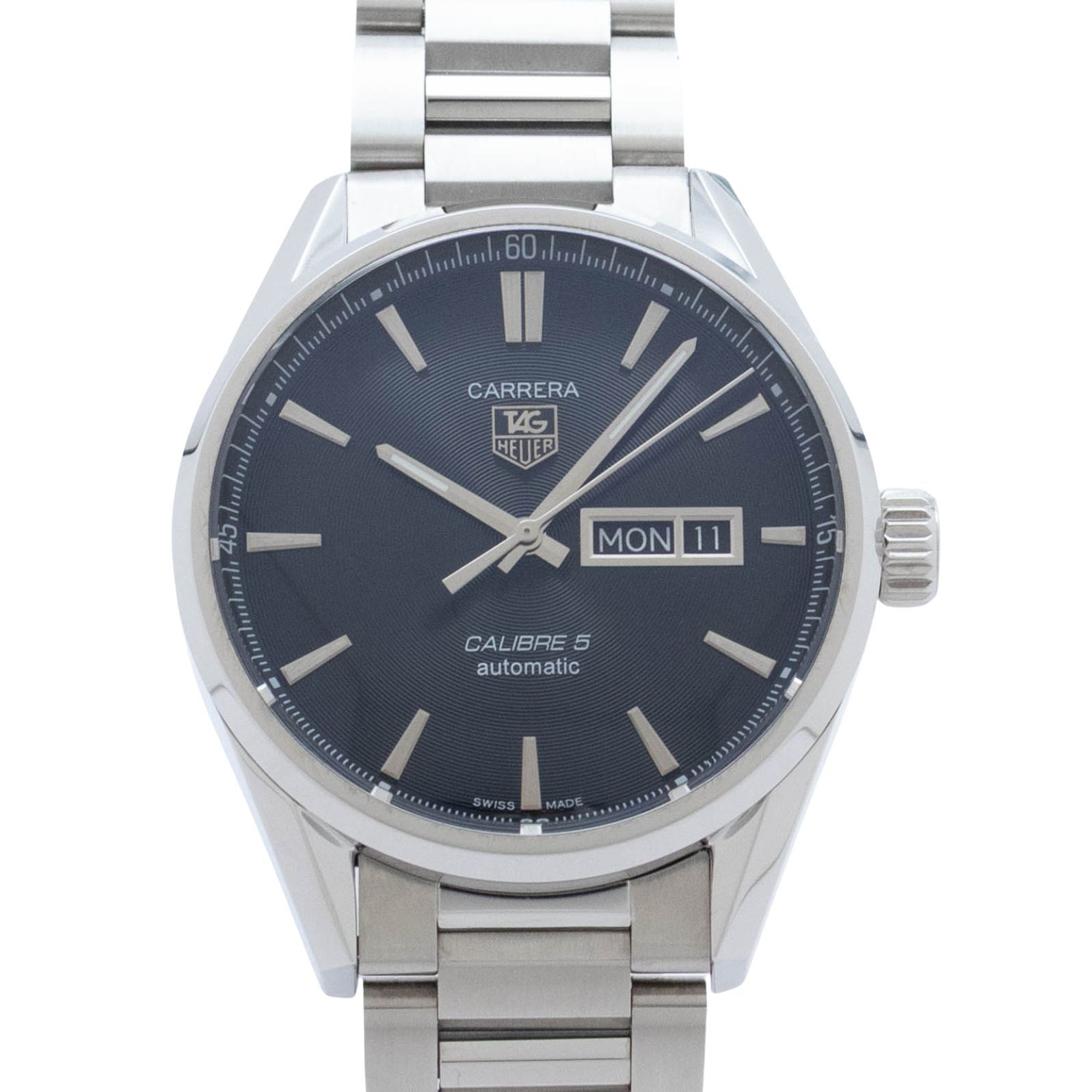 タグホイヤー TAG HEUER カレラ デイデイト WAR201A.BA0723 TAG Heuer Carrera 自動巻き 腕時計 メンズ・ユニセックス 黒