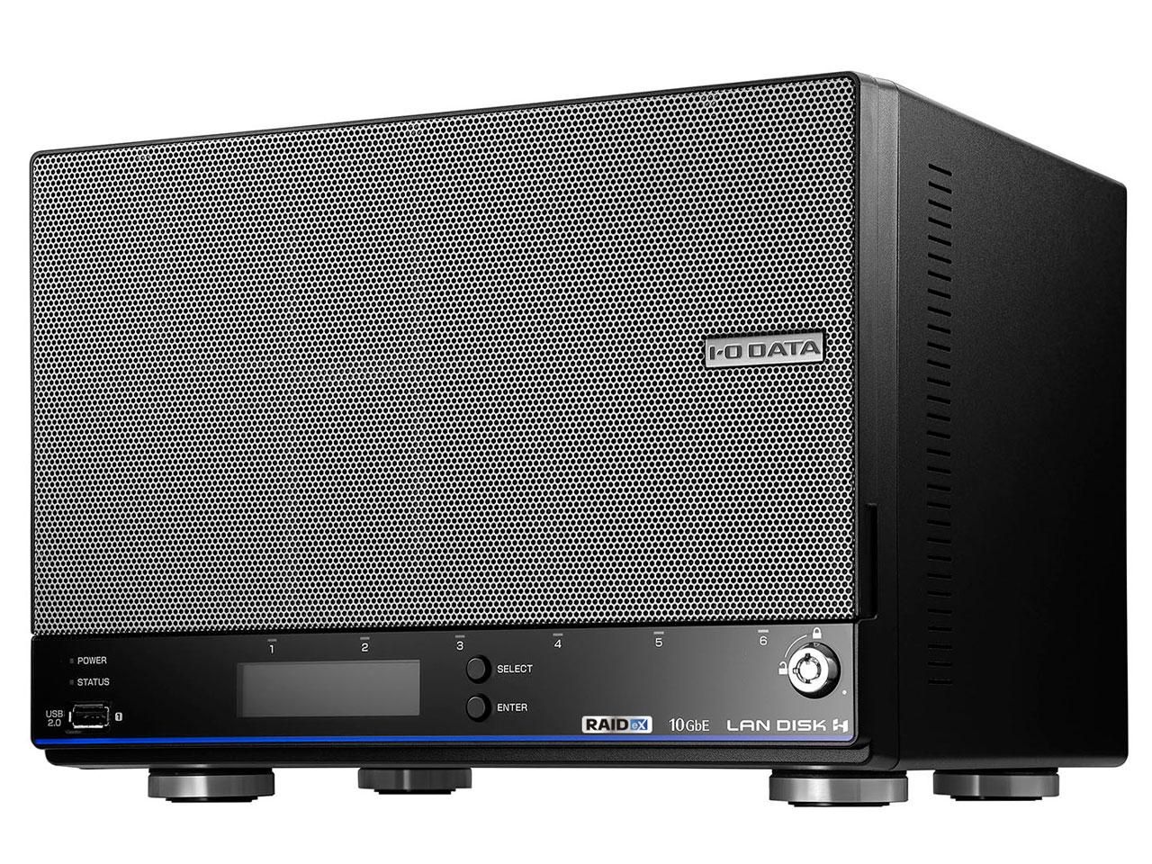 【新品・2営業日で発送】IODATA アイオーデータ 法人向け6ドライブNAS5年保証24TB(HDL6-HB24)