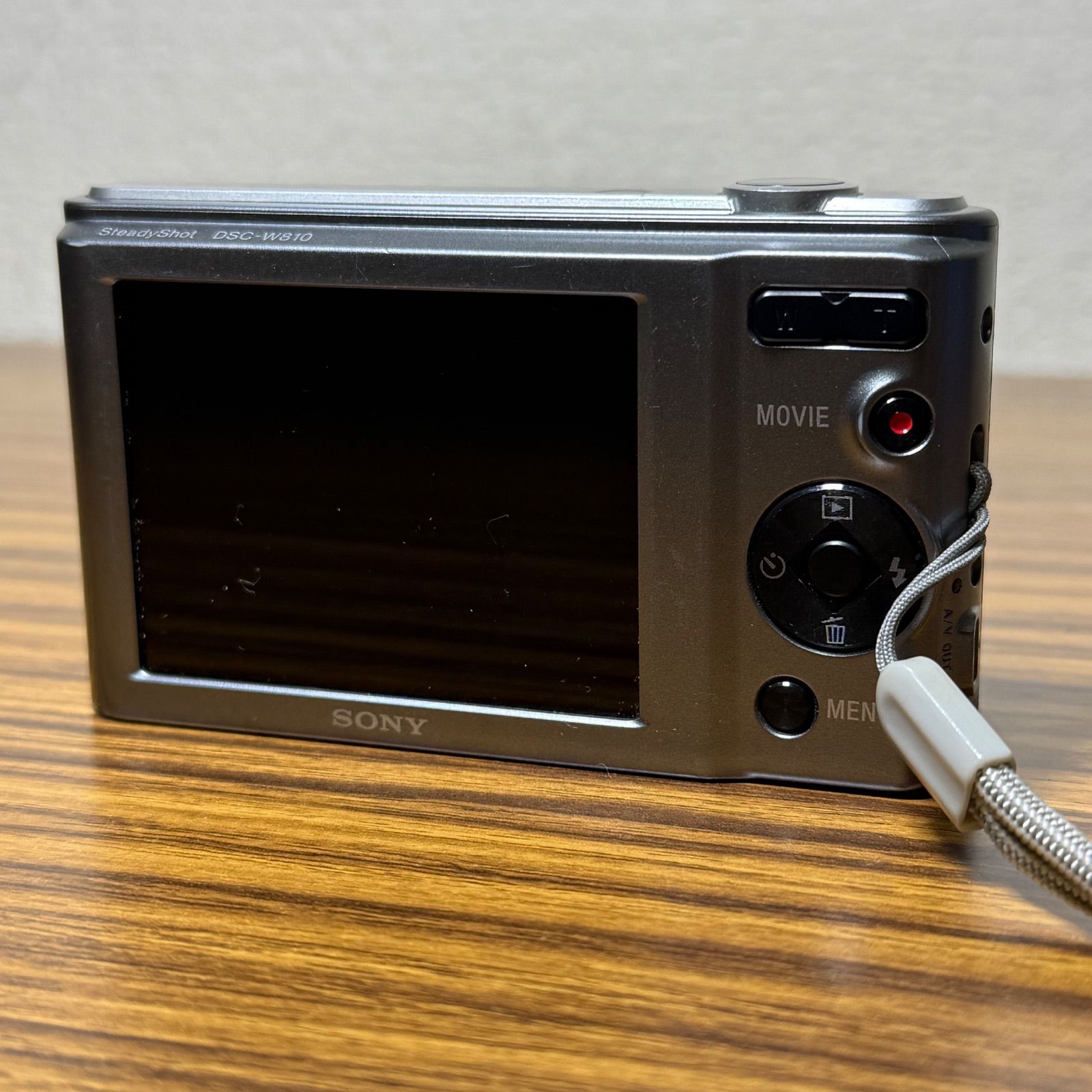 美品・動作確認済】SONY Cyber-shot DSC-W810 デジタルカメラ グレー