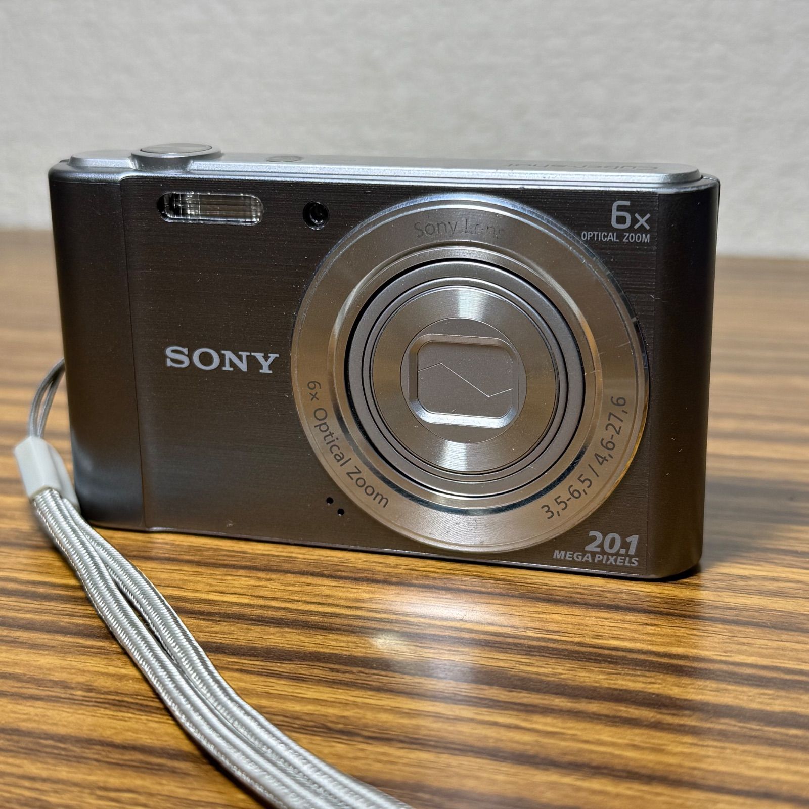 美品・動作確認済】SONY Cyber-shot DSC-W810 デジタルカメラ グレー