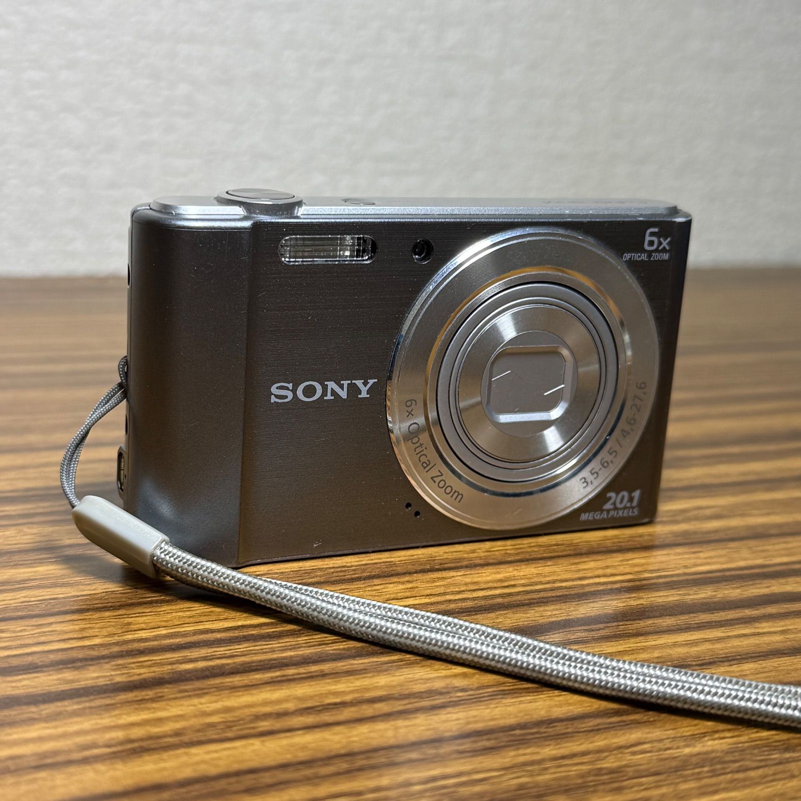 美品・動作確認済】SONY Cyber-shot DSC-W810 デジタルカメラ グレー 