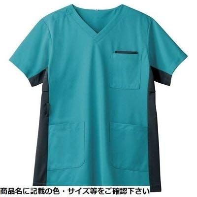 新品 スクラブジャケット(男女兼用) 72-724(ピーコックG/チャコール M 住商モンブラン 医療用 6,859円