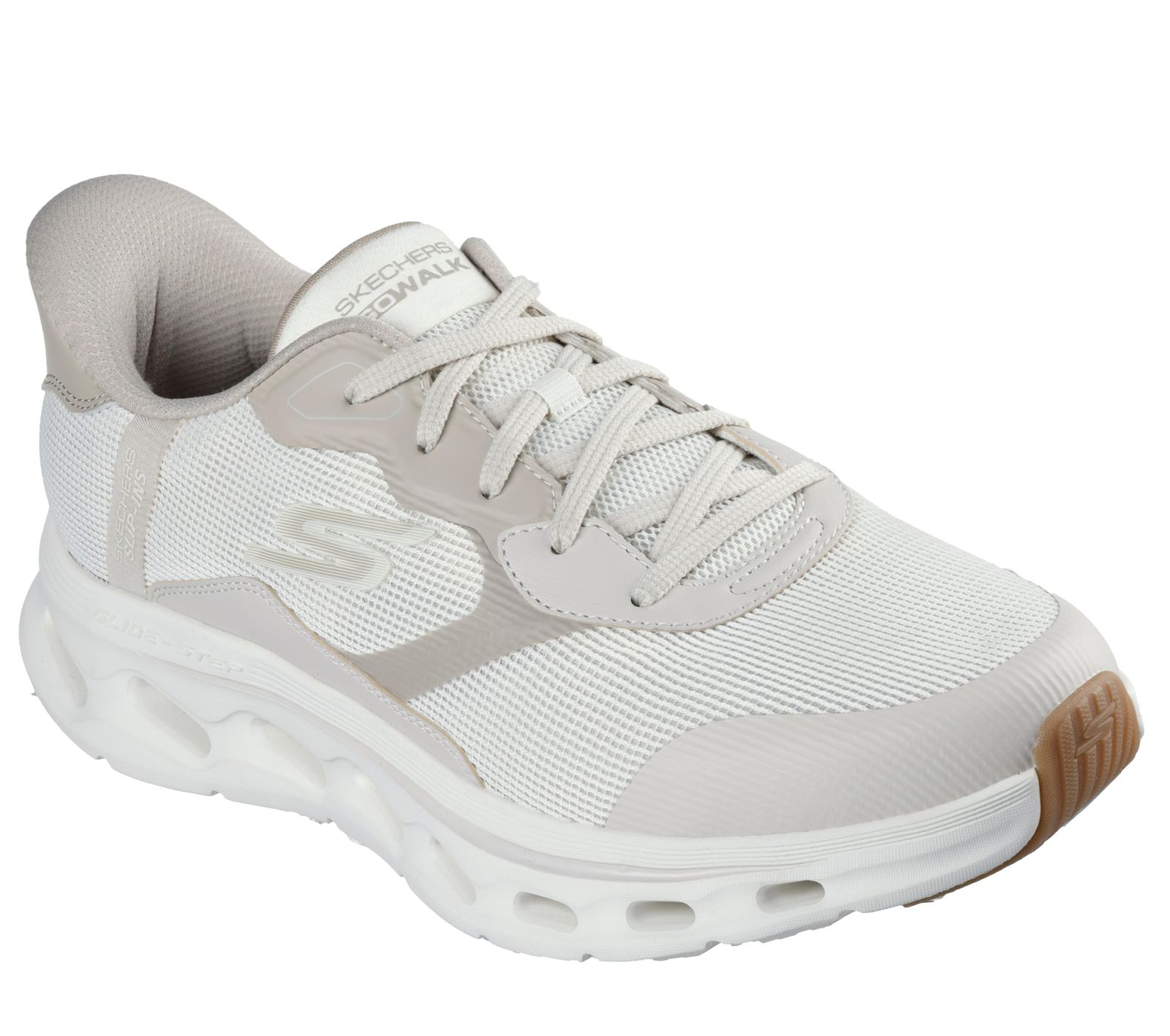 新品 Skechers メンズ ハンズフリー スリッポン Go Walk Glide-Step 2.0-Zac スニーカー オフホワイト 29.0 cm