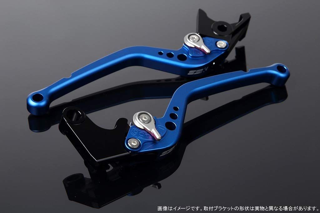新品 SSK スピードラ アジャストレバーセット スタンダードロング レバー本体カラー:マットブルー アジャスターカラー:マットシルバー HONDA ADV150 KF38