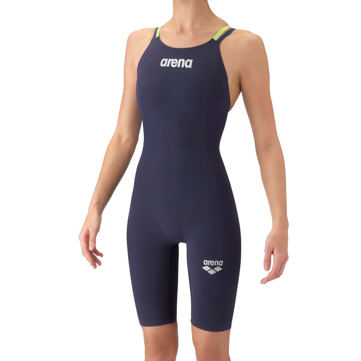 新品 【WA承認】arena(アリーナ) 競泳水着 レース用 ガールズ ジュニア 【AQUAFORCE FUSION-ONE】 R140サイズ 水泳 スイミング 中級者向け セカンドモデル 布帛素材 ダブルストラップ AS6SRC11G