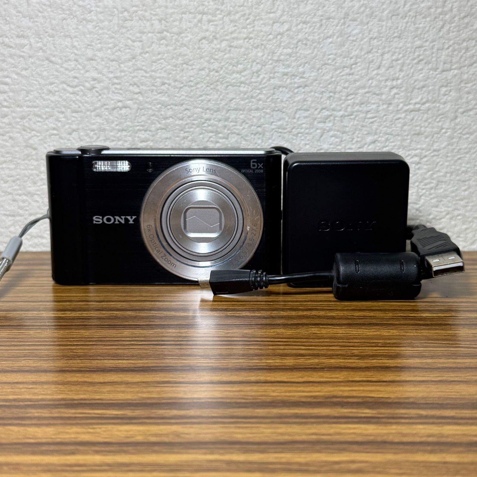 【美品・動作確認済】SONY Cyber-shot DSC-W810 デジタルカメラ ブラック