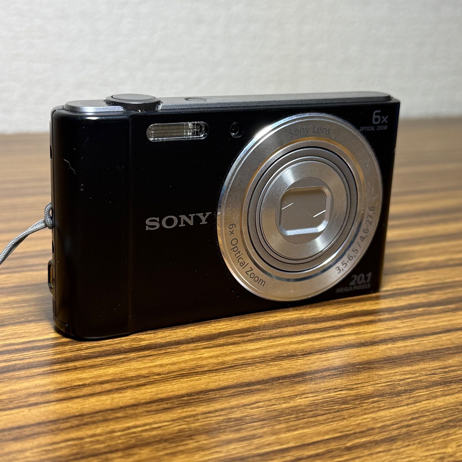 美品・動作確認済】SONY Cyber-shot DSC-W810 デジタルカメラ ブラック