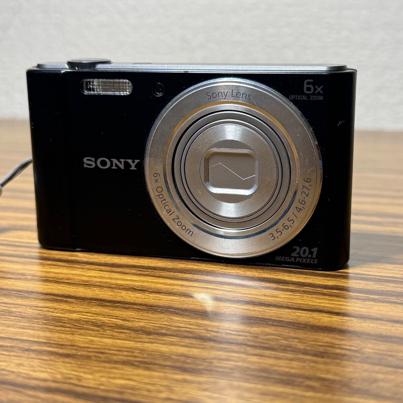 美品・動作確認済】SONY Cyber-shot DSC-W810 デジタルカメラ ブラック