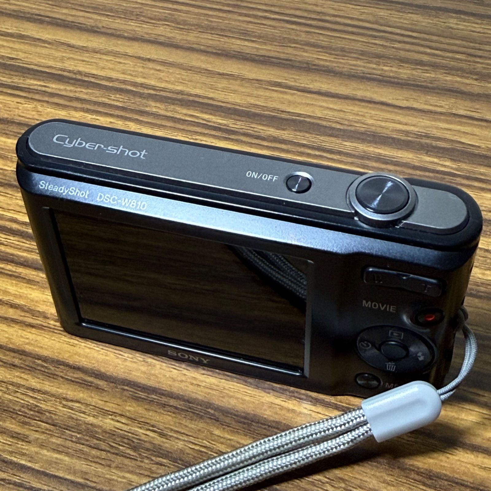 動作確認済 SONY cyber-shot DSC-W810 デジタルカメラ 美品・動作確認済】SONY Cyber-shot DSC-W810 デジタルカメラ ブラック