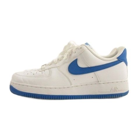ナイキ NIKE AIR FORCE 1 '07 スニーカー FJ4146-103 25.5cm ホワイト フォトブルー 260515E 靴