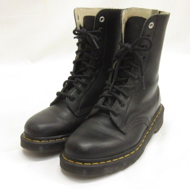 ドクターマーチン DR.MARTENS Y's 10EYE BOOT ブーツ ブラック 38