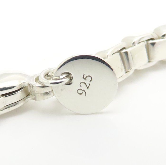 TIFFANY&Co. ティファニー ベネチアン ブレスレット 18.5cm シルバー
