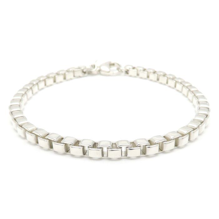 TIFFANY&Co. ティファニー ベネチアン ブレスレット 18.5cm シルバー