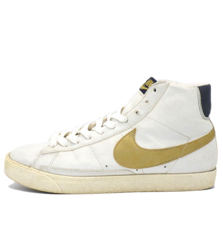 ナイキ NIKE 【 WMNS BLAZER MID Basic 314992 171 】 ウィメンズ ブレザー ミッド ベーシック ホワイト ゴールド スニーカー f30188