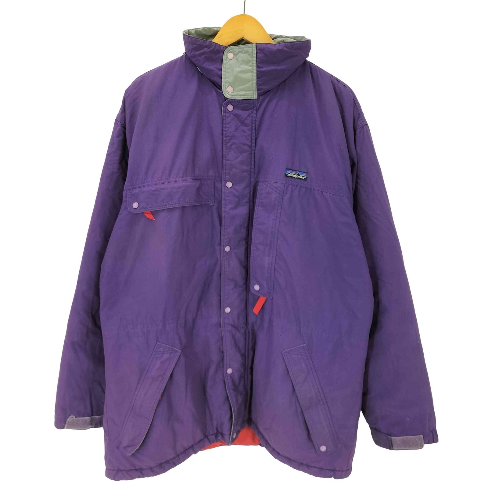 パタゴニア patagonia 90s Guide Parka ガイドパーカー パープル 中綿 ジャケット メンズ import：L