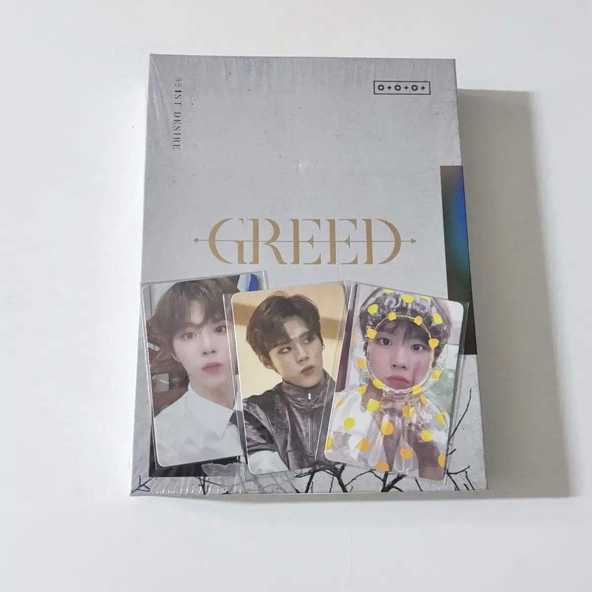 即購入不可　 キムウソク トレカ セット　まとめ売り キム・ウソク(KIM WOOSEOK) 1st Desire Greed 白 未開封 アルバム
