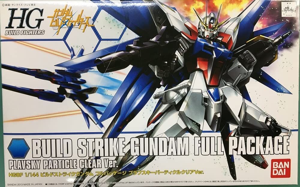 新品 HG 1/144 ビルドストライクガンダム フルパッケージ プラフスキーパーティクルクリアVer. （ガンプラエキスポワールドツアー2013限定）