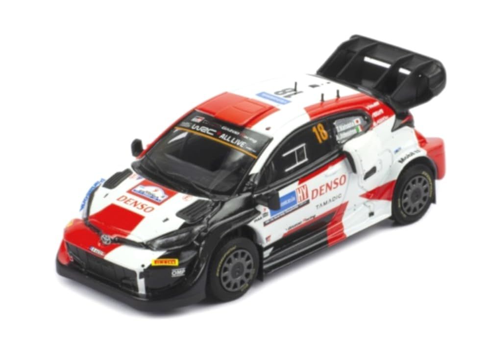 新品 イクソモデル B トヨタ GR ヤリス RALLY1 22年エストニア #18 T.Katsuta/A.Johnston 1/43 RAM861