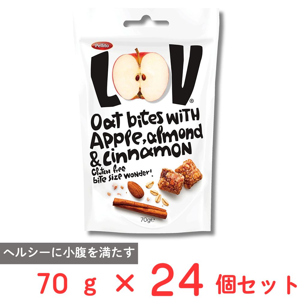 日仏貿易 ペリートラブ オートバイツ アップルシナモン&アーモンド 70g×24個
