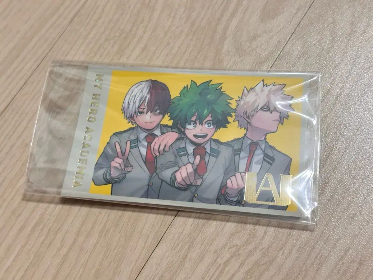 ヒロアカ原画展 緑谷 爆豪 轟 メモリアルカード