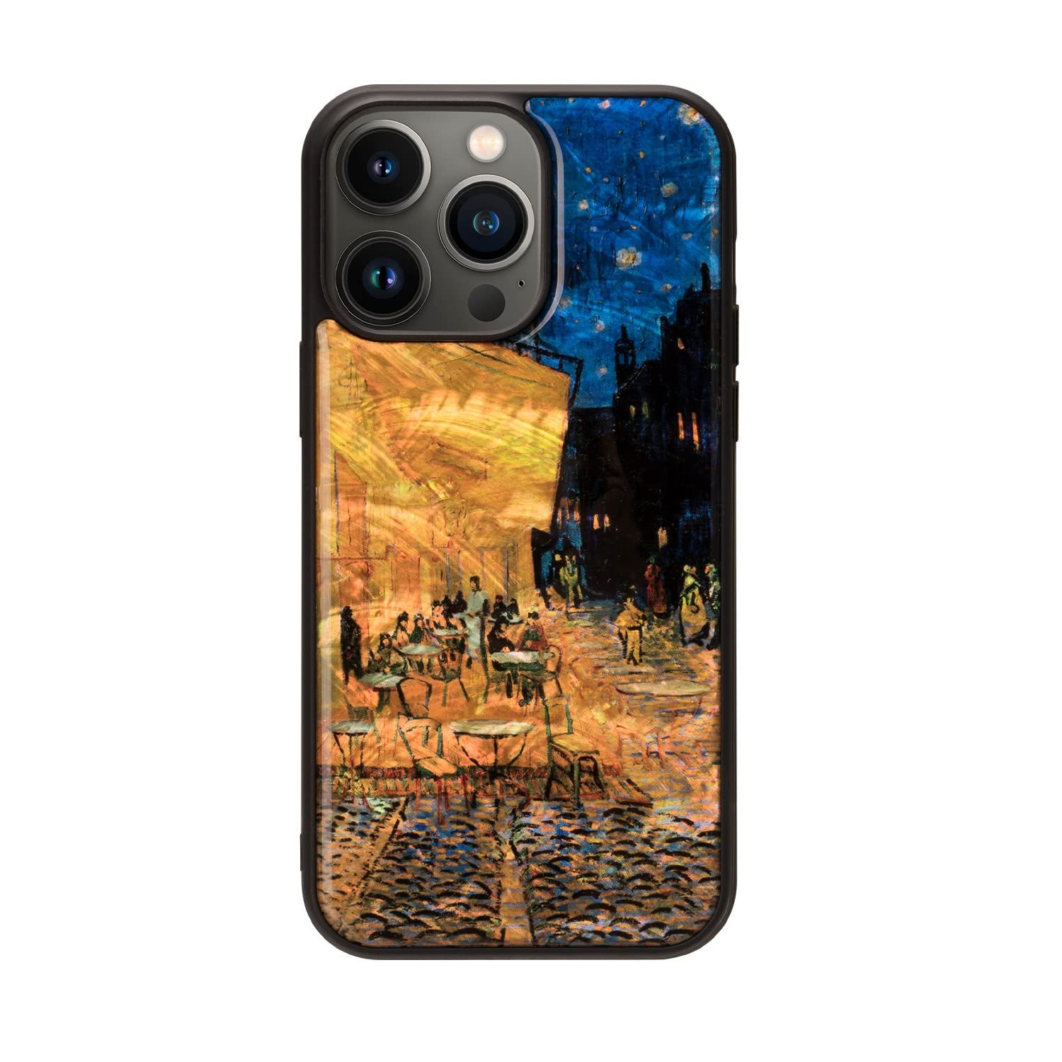 新品 Ikins iPhone 14 Pro Max ケース 天然貝ケース [ Pearl 光沢 表面 