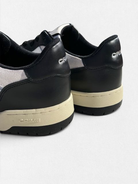 【定価42,900円(税込)】CRIME LONDON クライムロンドン 異素材のコントラストが魅せる奥行きのある表情！大人の遊び心擽るレザーコンビネーションスニーカー バスケットシューズ 靴 シューズ 420301564024 OFF COURT OG クラ