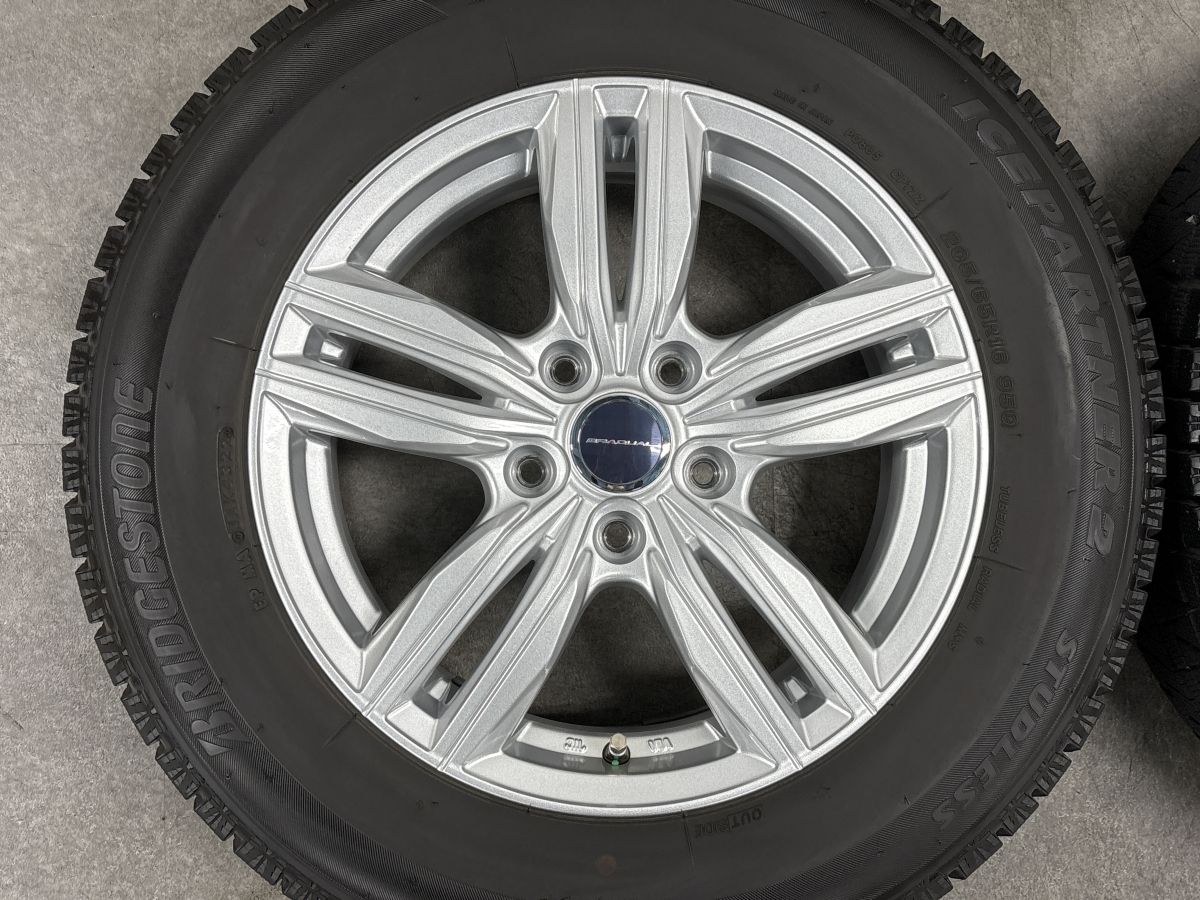 【バリ溝 美品】GRADUAL 16in 6.5J +47 PCD114.3 ブリヂストン アイスパートナー2 205/65R16 ヤリスクロス エクストレイル エルグランド 【バリ溝 美品】GRADUAL 16in 6.5J +47 PCD114.3 ブリヂストン アイスパートナー2 205/65R16 ヤリスクロス エクストレイル エルグランド