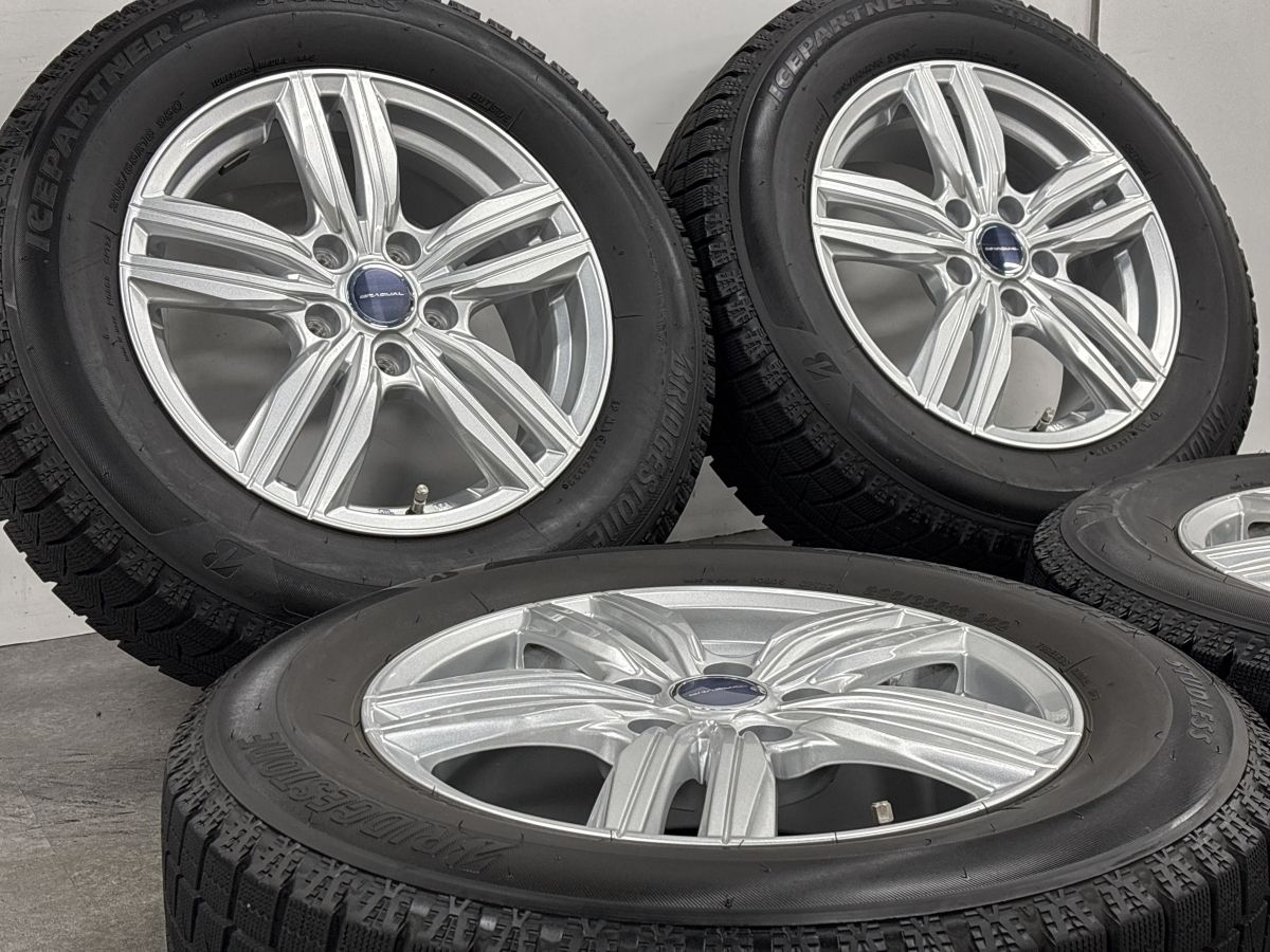 【バリ溝 美品】GRADUAL 16in 6.5J +47 PCD114.3 ブリヂストン アイスパートナー2 205/65R16 ヤリスクロス エクストレイル エルグランド 【バリ溝 美品】GRADUAL 16in 6.5J +47 PCD114.3 ブリヂストン アイスパートナー2 205/65R16 ヤリスクロス エクストレイル エルグランド