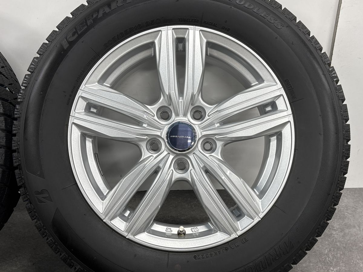 【バリ溝 美品】GRADUAL 16in 6.5J +47 PCD114.3 ブリヂストン アイスパートナー2 205/65R16 ヤリスクロス エクストレイル エルグランド 【バリ溝 美品】GRADUAL 16in 6.5J +47 PCD114.3 ブリヂストン アイスパートナー2 205/65R16 ヤリスクロス エクストレイル エルグランド