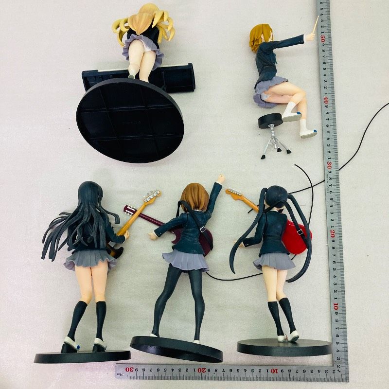 5点セット】 【一部ジャンク品】 けいおん!! SQフィギュア 平沢唯