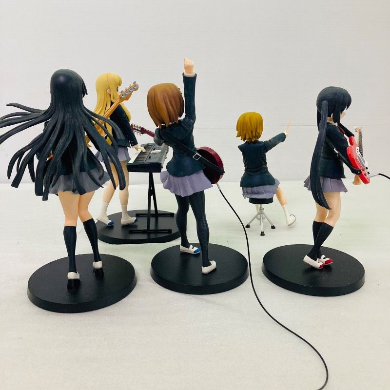 5点セット】 【一部ジャンク品】 けいおん!! SQフィギュア 平沢唯