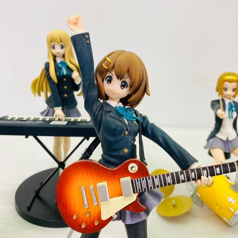 5点セット】 【一部ジャンク品】 けいおん!! SQフィギュア 平沢唯