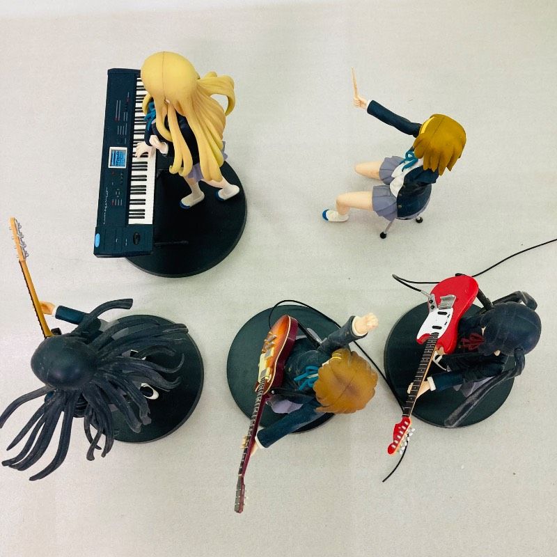5点セット】 【一部ジャンク品】 けいおん!! SQフィギュア 平沢唯