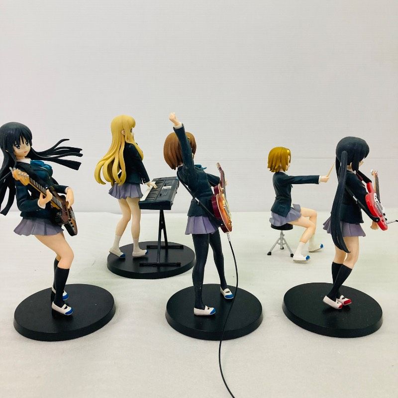 5点セット】 【一部ジャンク品】 けいおん!! SQフィギュア 平沢唯