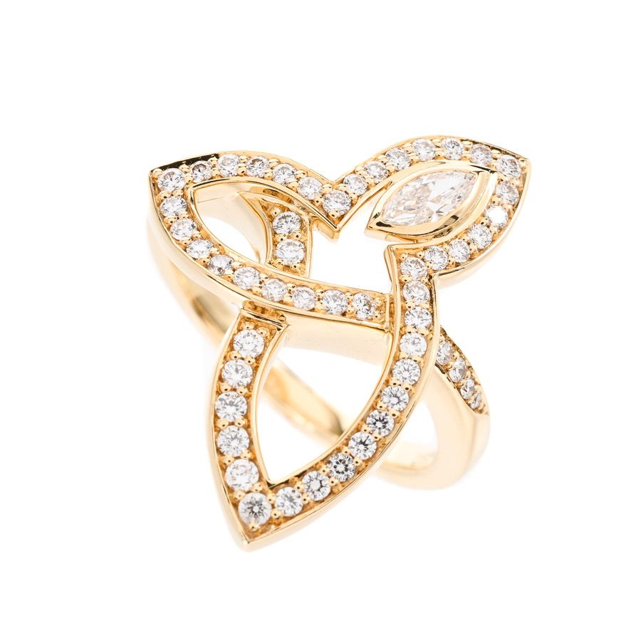 HARRY WINSTON ハリーウィンストン リング リリークラスター FRDYMQRFLC 444,150円