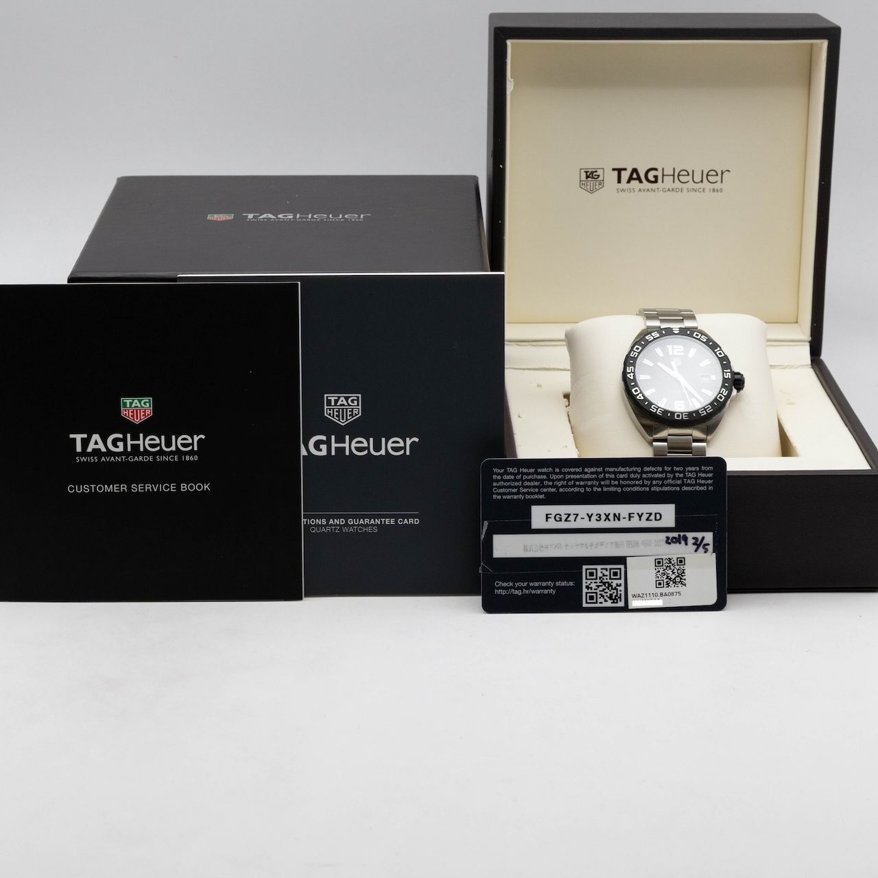箱・保証書付き】 タグホイヤー TAG HEUER フォーミュラ1 WAZ1110 