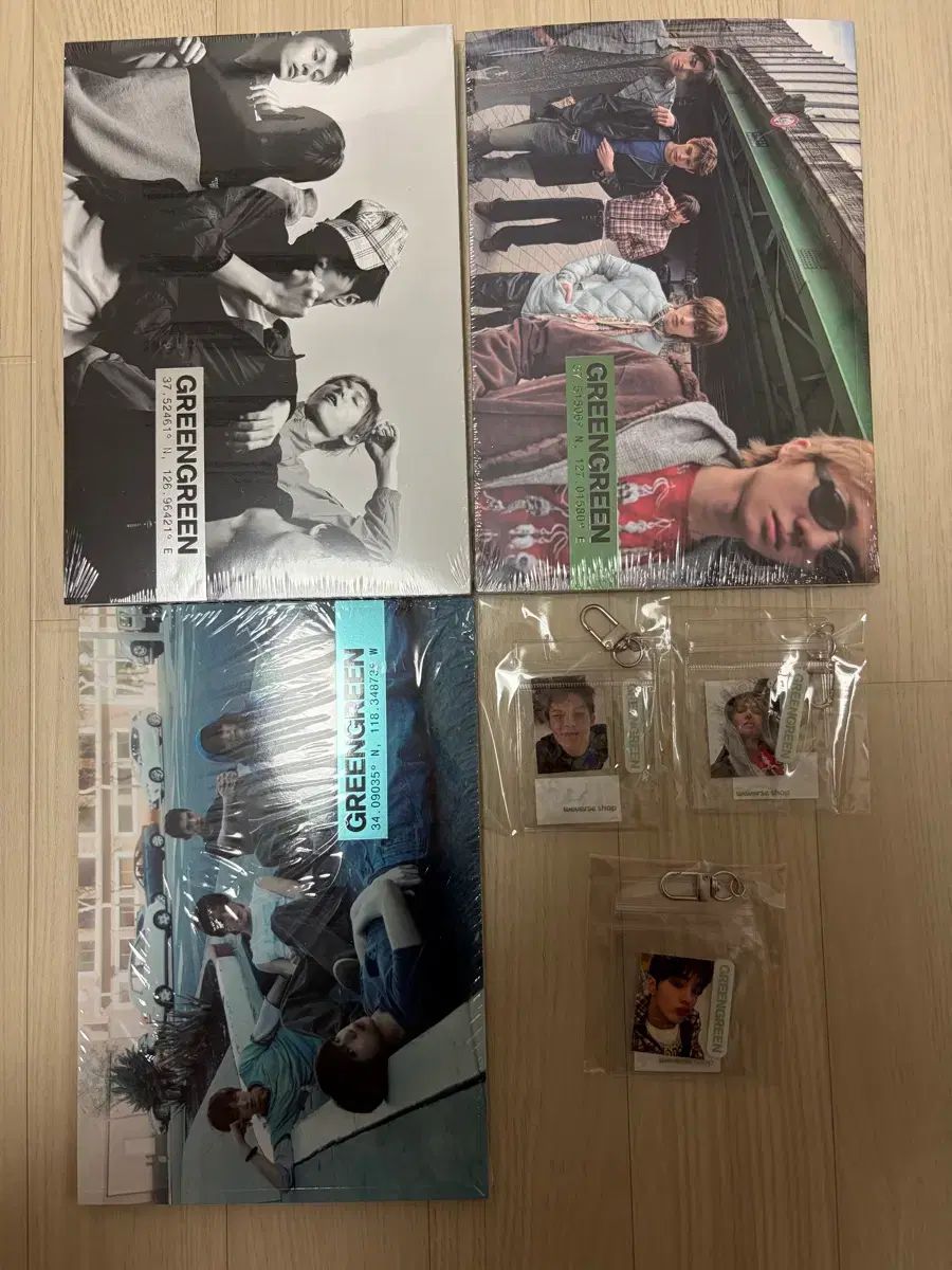 コルティス cortis グリーングリーン 未開封 アルバム キーホルダー Weverse Shop