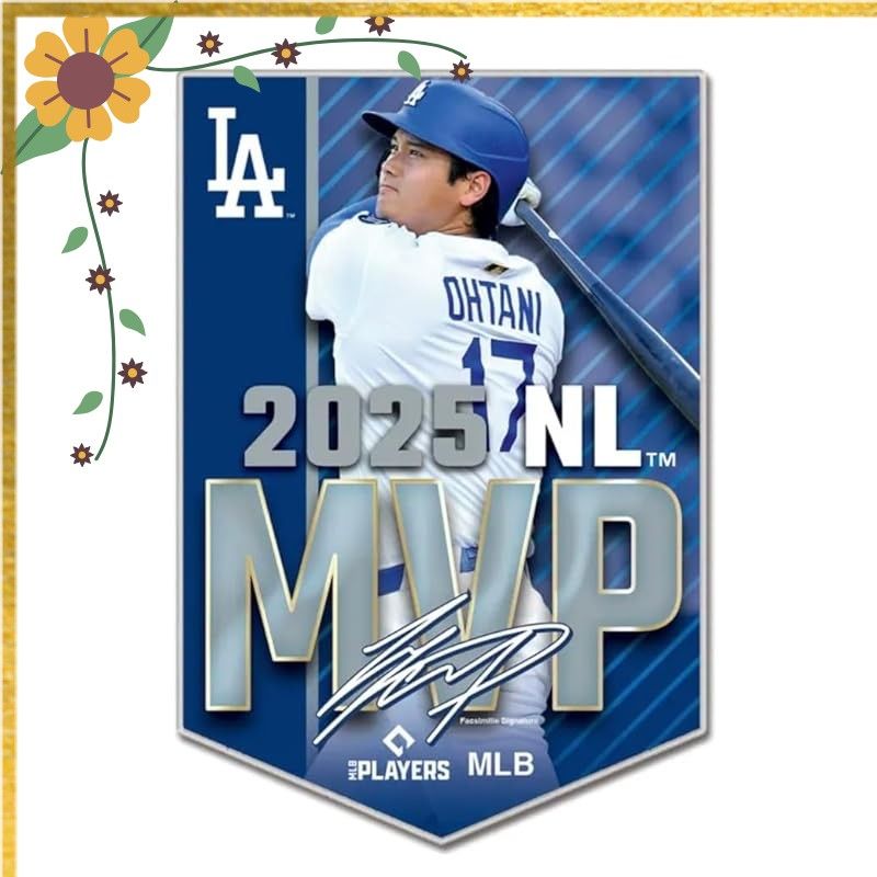 大谷翔平 2025 MVP記念 ピンバッチ/コレクターピン ロサンゼルス ドジャース