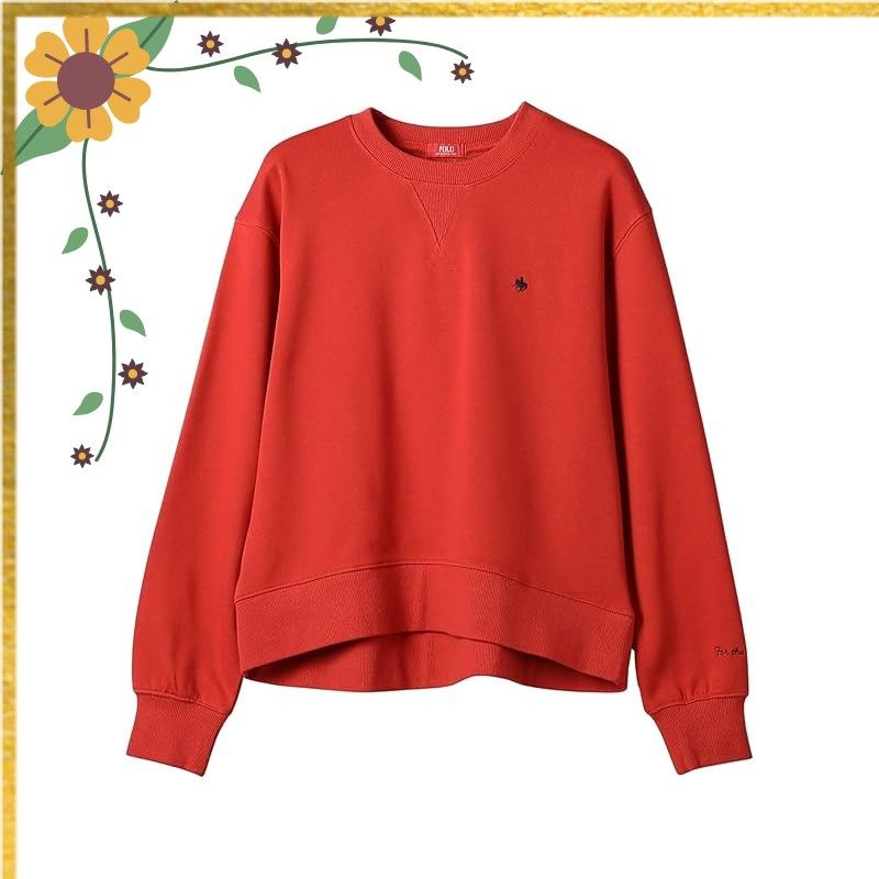 [コーエン] POLO BCS(ポロ・ビーシーエス) 別注 裏毛スウェット 76206000024 3550 RED(35) M