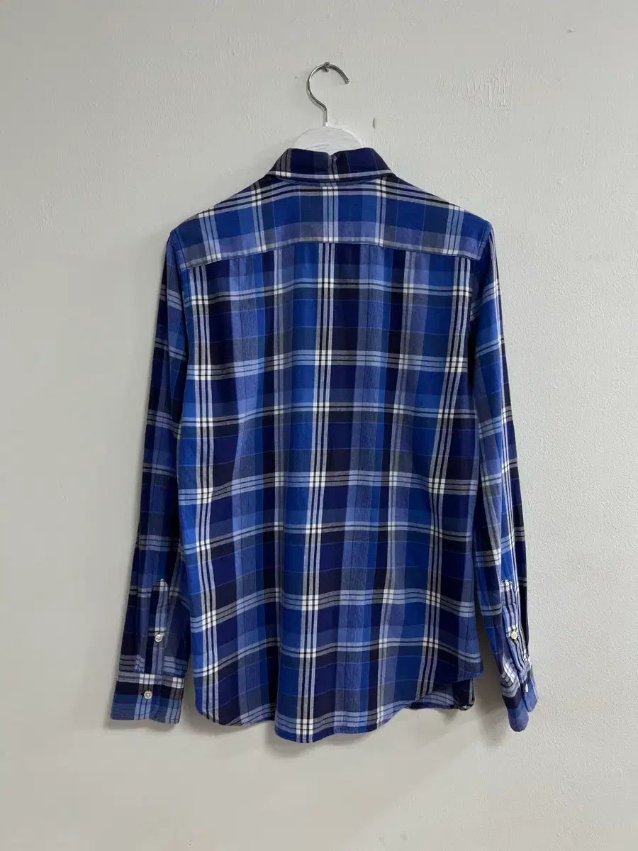 ポロラルフローレン ブルー CHECK シャツ
