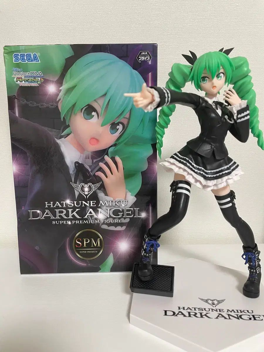 初音 ミク SPM DARK エンジェル フィギュア ミク GO 古典 フィギュア