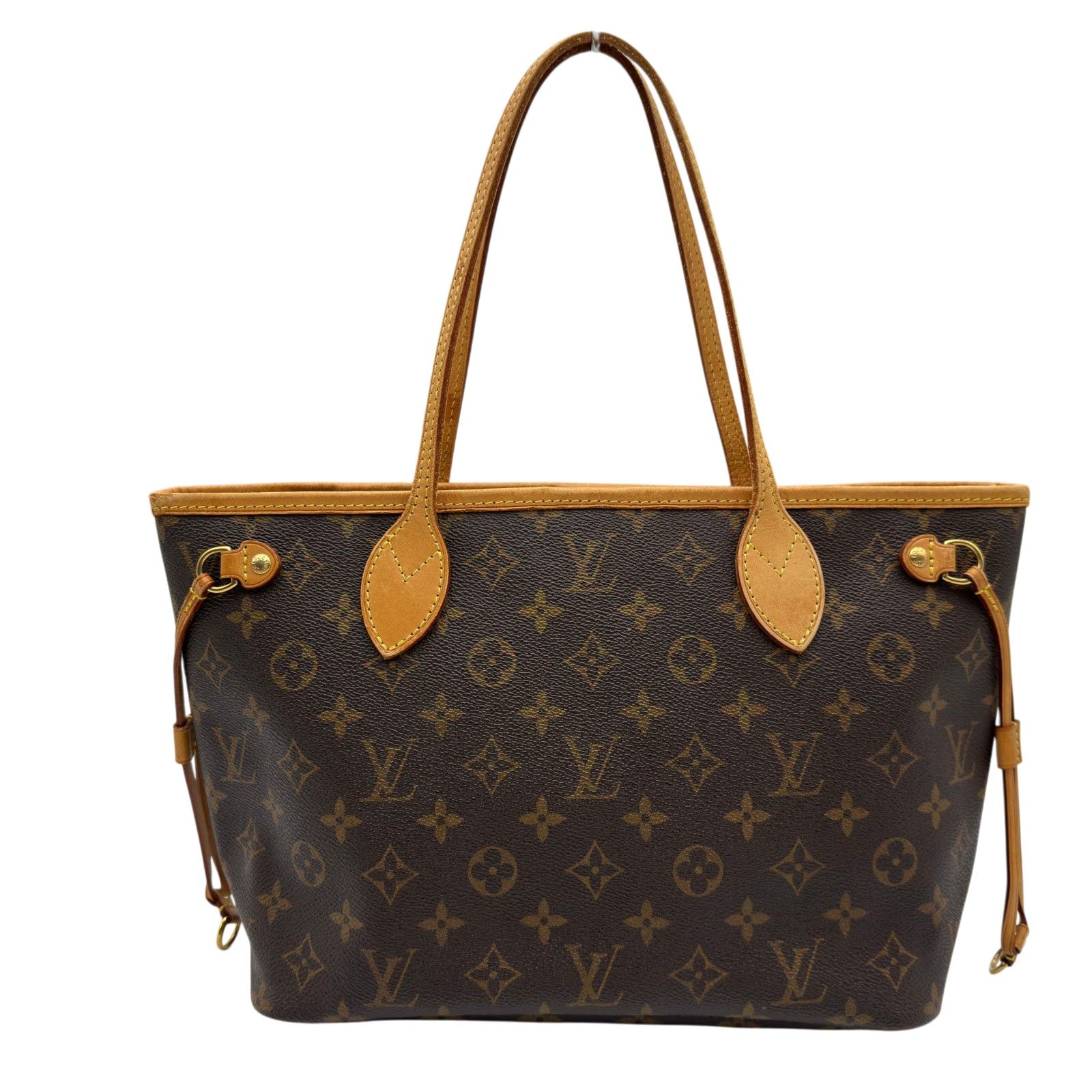 ルイ・ヴィトン LOUIS VUITTON ネヴァーフルPM M40155 ブラウン モノグラム/レザー レディース トートバッグ